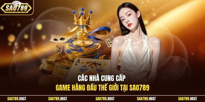 Các nhà cung cấp game hàng đầu thế giới tại Sao789