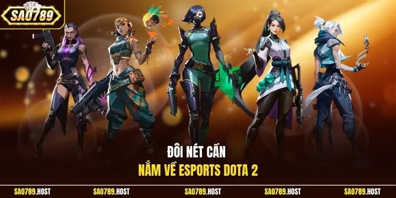 Đôi nét cần nắm về esports Dota 2