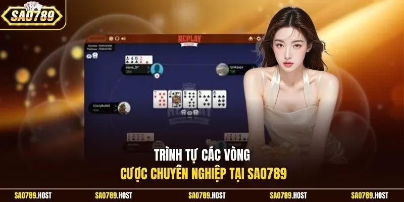 Trình tự các vòng cược chuyên nghiệp tại Sao789